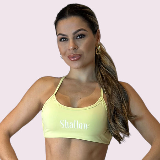 Top Vanusa Amarelo Candy