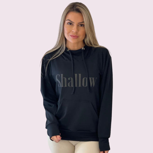 Moletom Longo Shallow Preto Unissex
