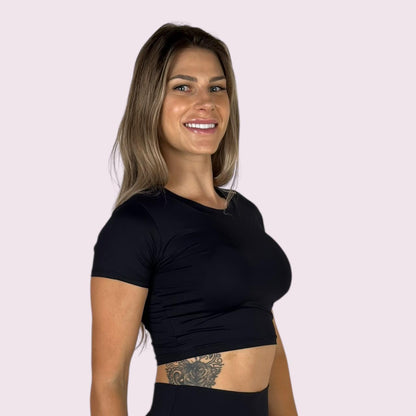 Cropped Lia Preto
