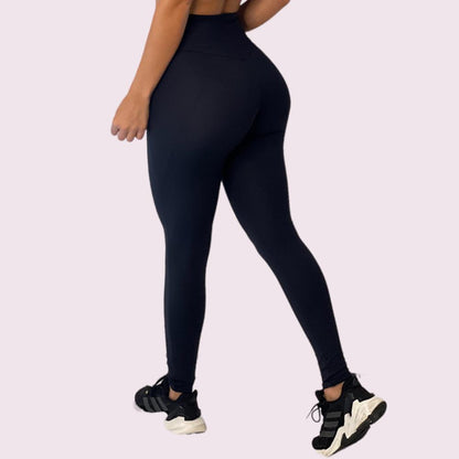 Legging Recortes Suplex Preto