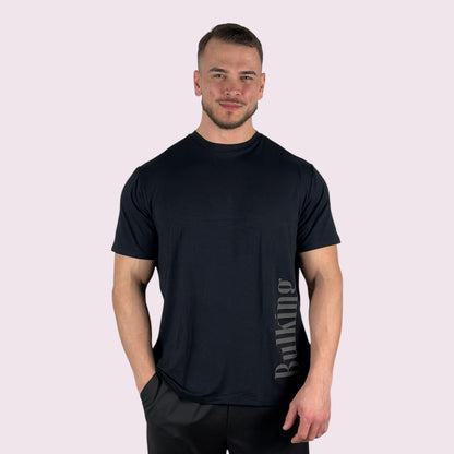 Camiseta Manga Curta Bulking Shallow Preta Unissex