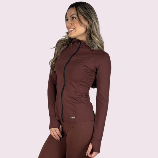 Casaco Slim Suplex Coffee