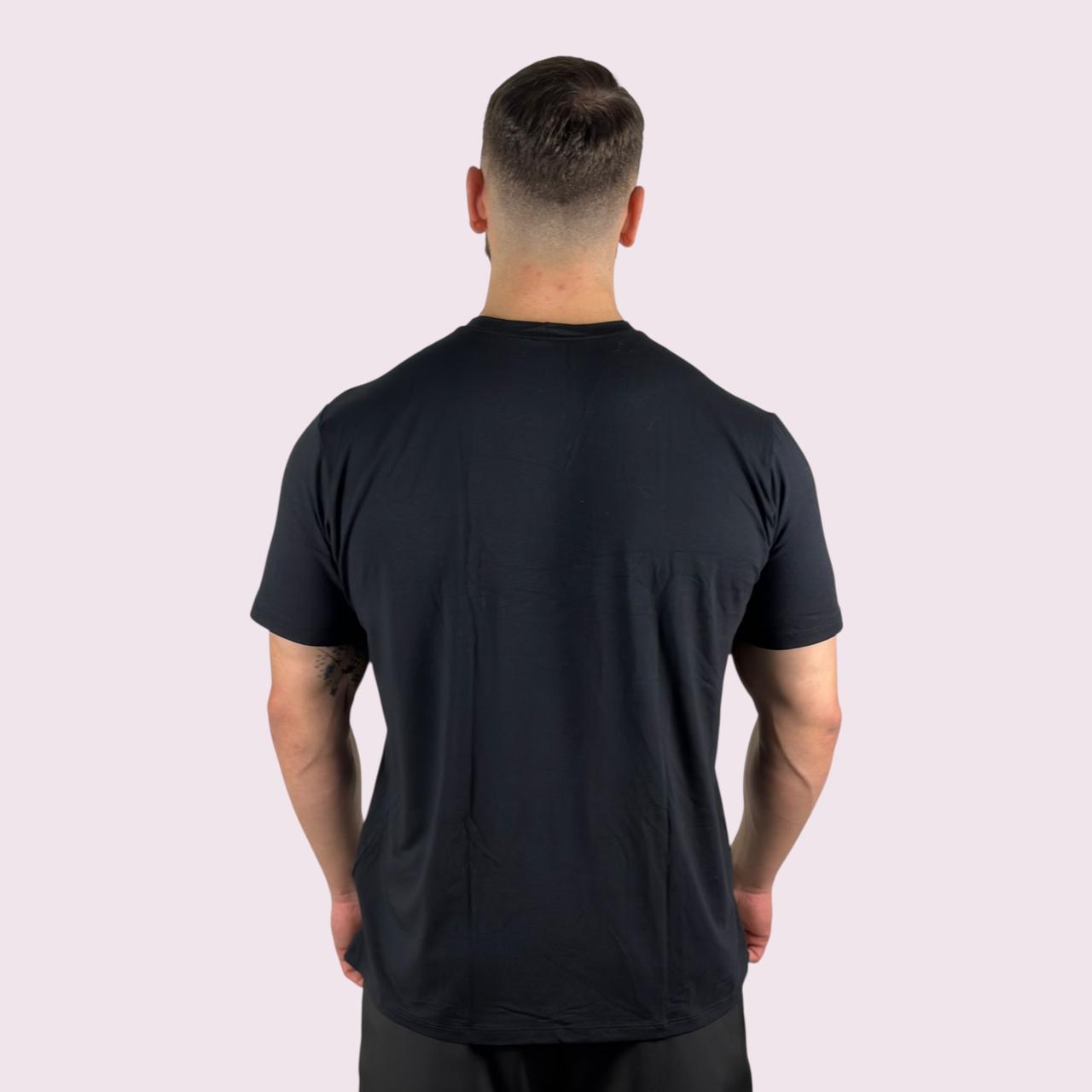 Camiseta Manga Curta Bulking Shallow Preta Unissex