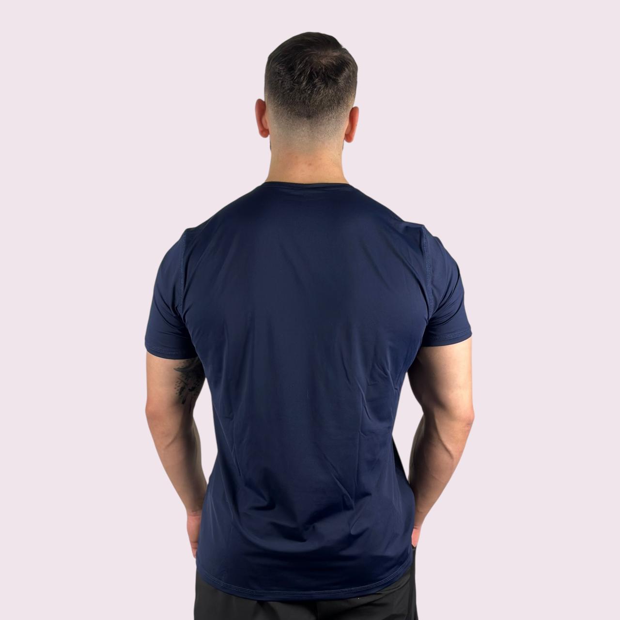 Camiseta Manga Curta Masculina Flow Marinho