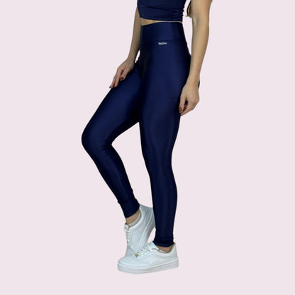 Legging Liz Metalizada Marinho