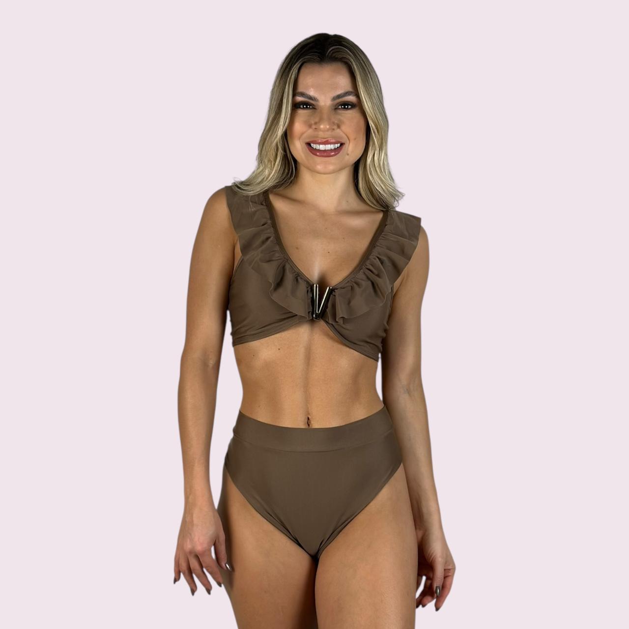 Biquíni Mavie Marrom