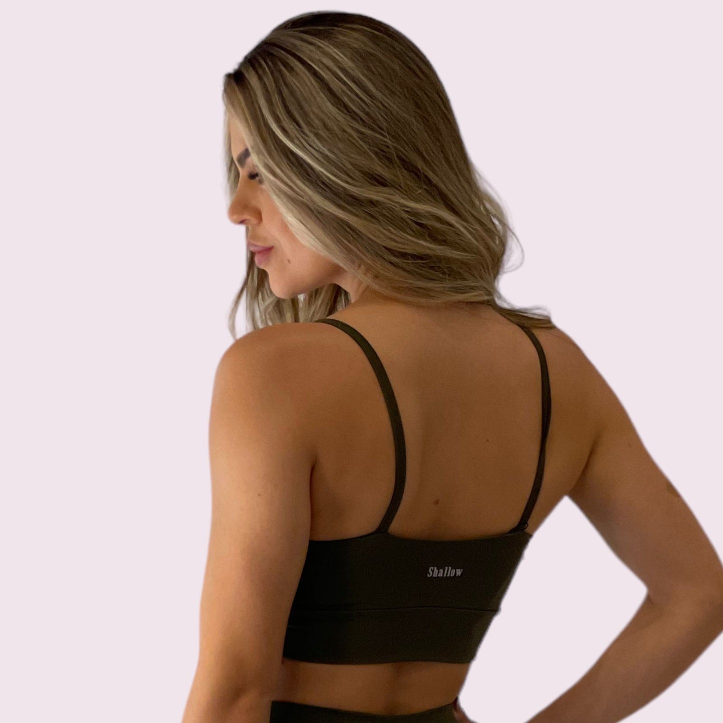 Top Isa Suplex Verde Militar