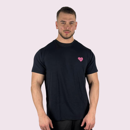 Camiseta Manga Curta Shallow Team Preta Unissex