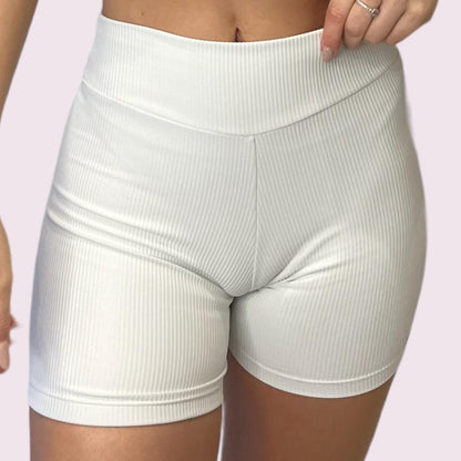 Shorts Cós V Cotelê Branco