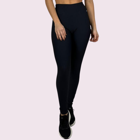 Legging Kim Cotelê Preto