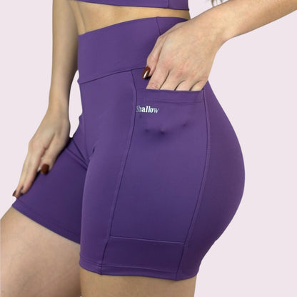 Bermuda com Bolso Suplex Cabernet