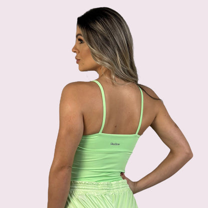 Top Isa Longo Suplex Verde Pixy