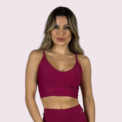 Top Cintia Suplex Hibisco