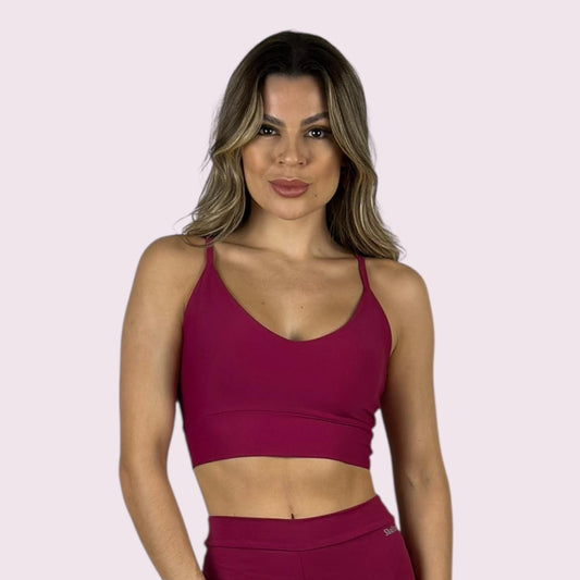 Top Cintia Suplex Hibisco