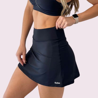 Shorts Saia Dani Dry Fit Preto