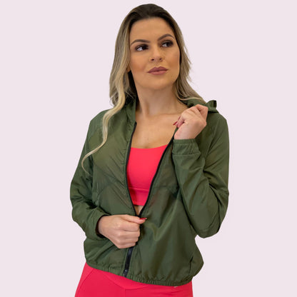 Corta Vento Verde Militar