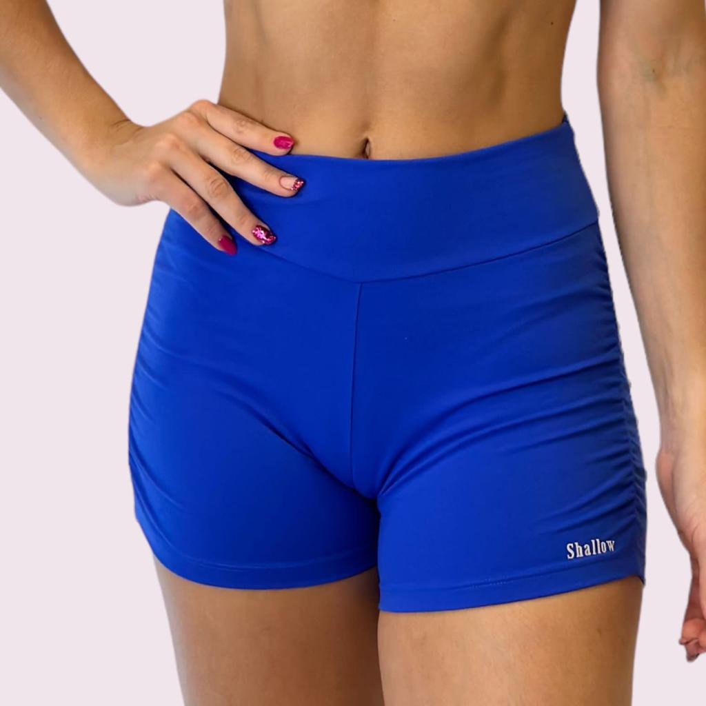 Shortinho Jhulia Empina Bumbum Suplex Azul