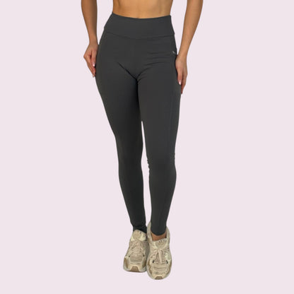 Legging com Bolso Suplex Grafite