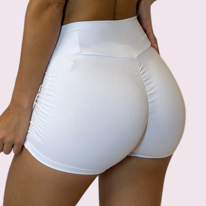 Shortinho Jhulia Empina Bumbum Suplex Branco