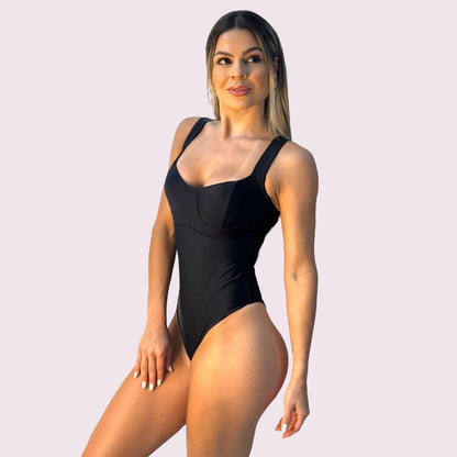 Body Annali Metalizado Preto