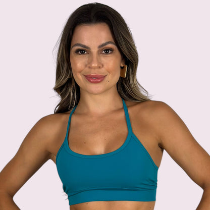 Top Lari Suplex Verde Jade