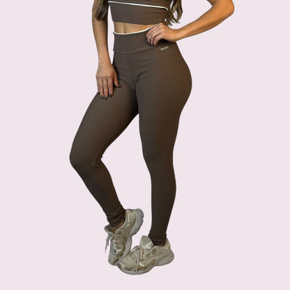 Legging Zoe Cotele Mocha Mousse