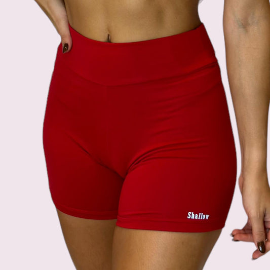 Shorts Cós V Suplex Vermelho