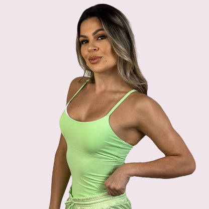 Top Isa Longo Suplex Verde Pixy