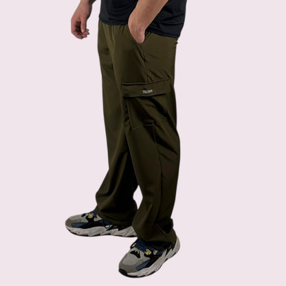 Calça Wide Verde Militar Unissex