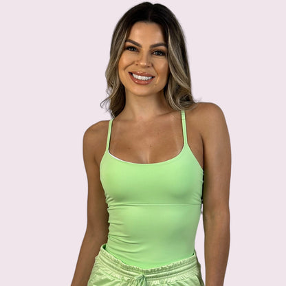 Top Isa Longo Suplex Verde Pixy