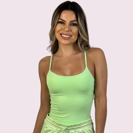 Top Isa Longo Suplex Verde Pixy