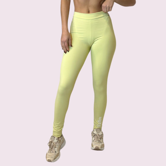 Legging Elastic Empina Bumbum Amarelo Candy