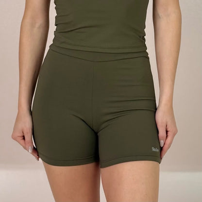 Shorts Elastic Suplex Verde Militar