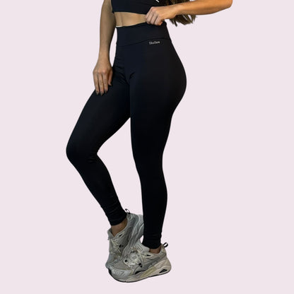 Legging Zoe Preto com Branco