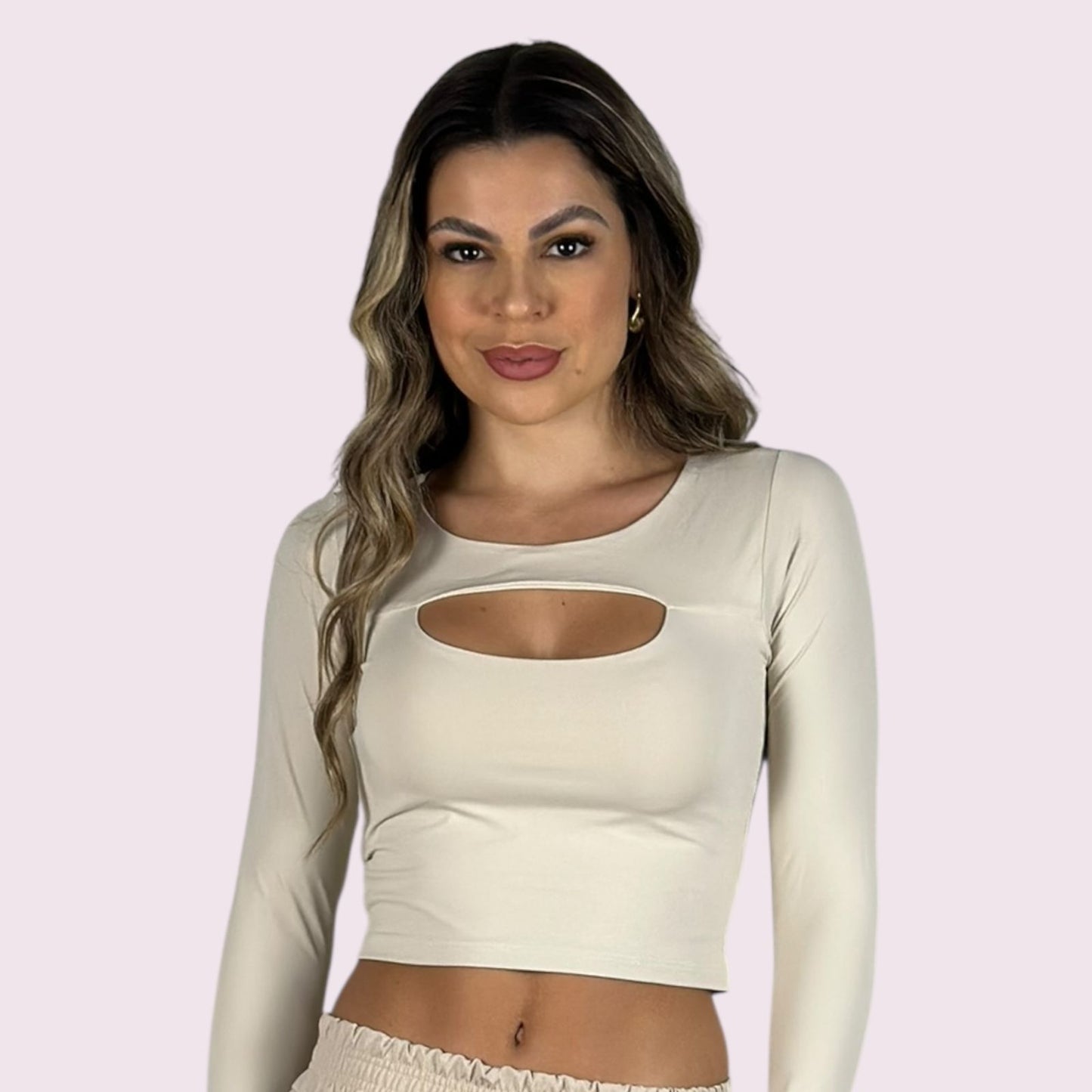 Cropped Mariana Off White