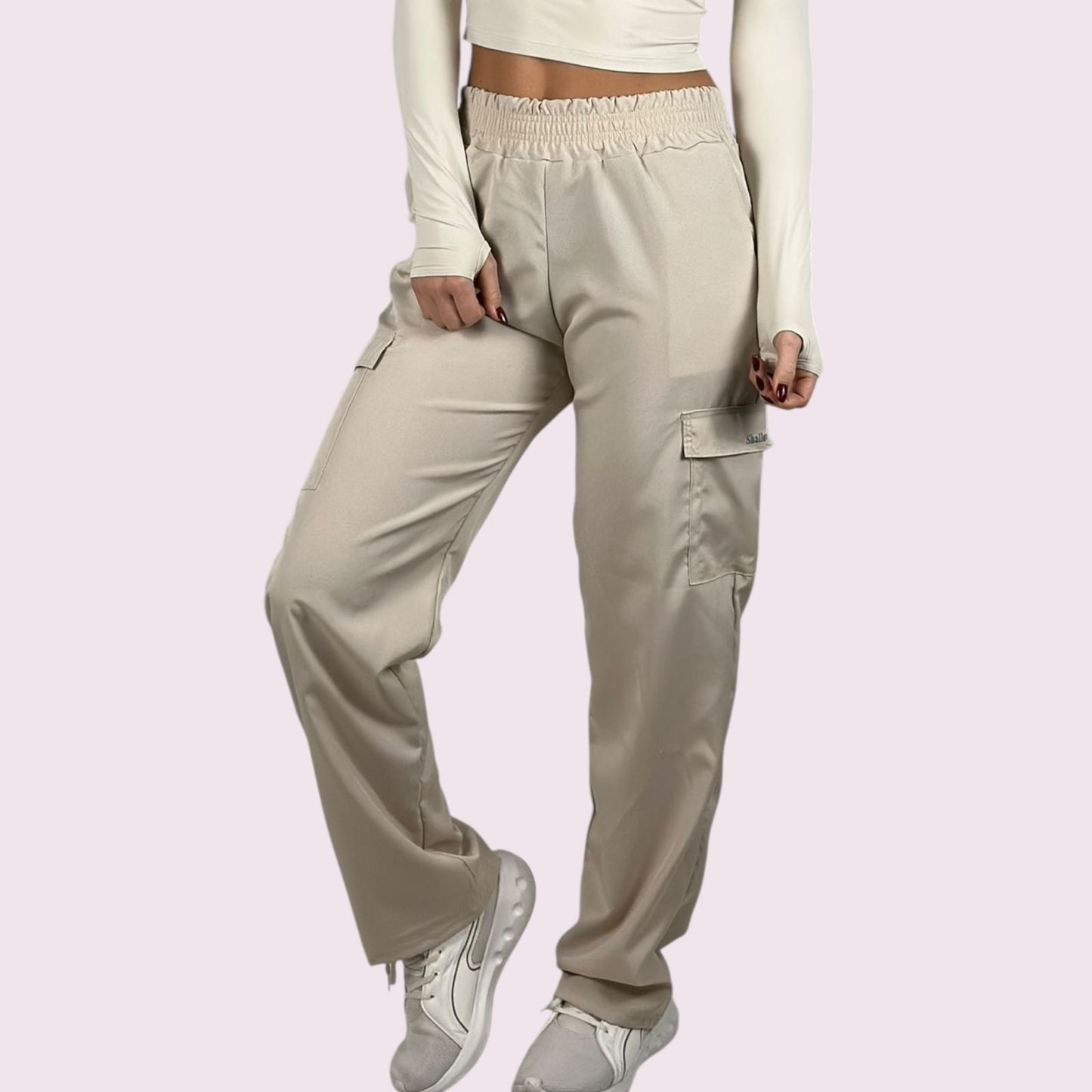 Calça Wide Off White Unissex