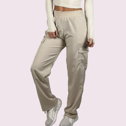 Calça Wide Off White Unissex