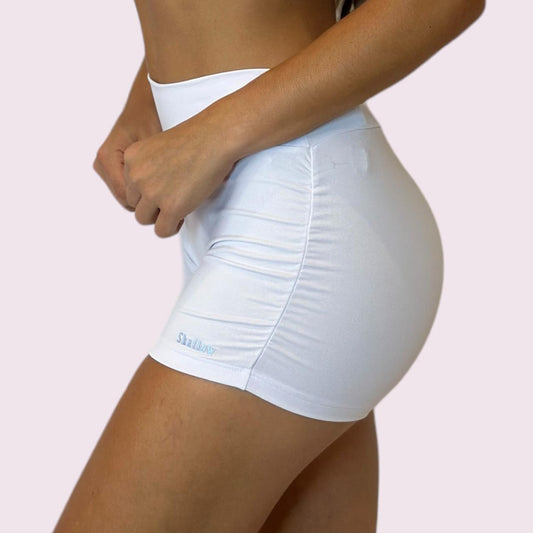 Shortinho Jhulia Empina Bumbum Suplex Branco