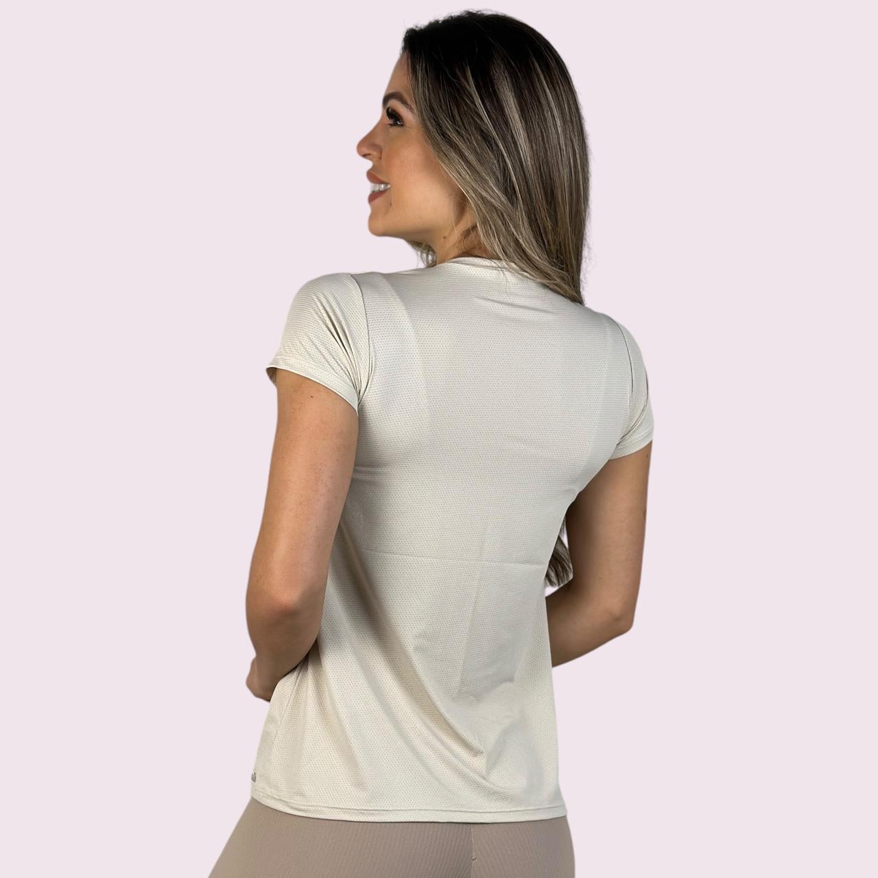 Camiseta Dry Fit Off White