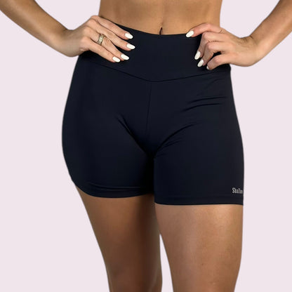 Shortinho Empina Bumbum Preto com Shallow Preto