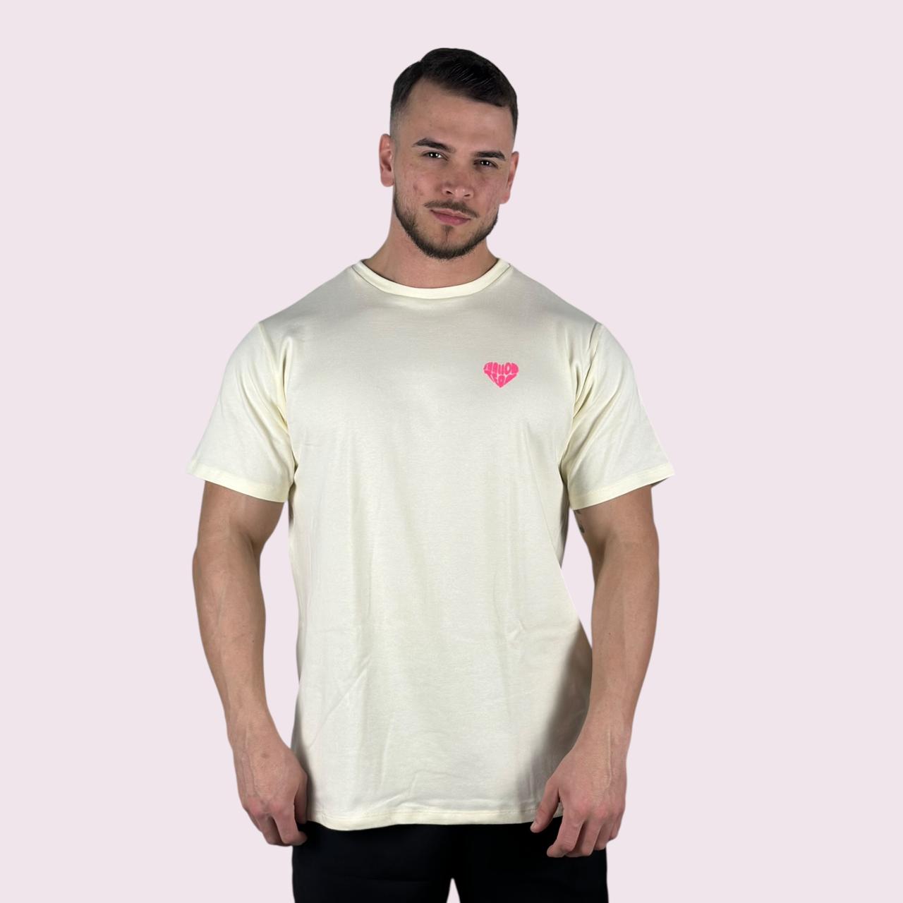 Camiseta Manga Curta Shallow Team Off White Unissex