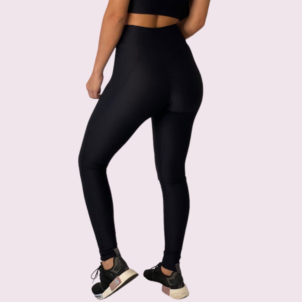 Legging Recortes Ziggy Preto