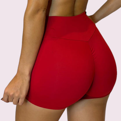 Shortinho Empina Bumbum Suplex Vermelho