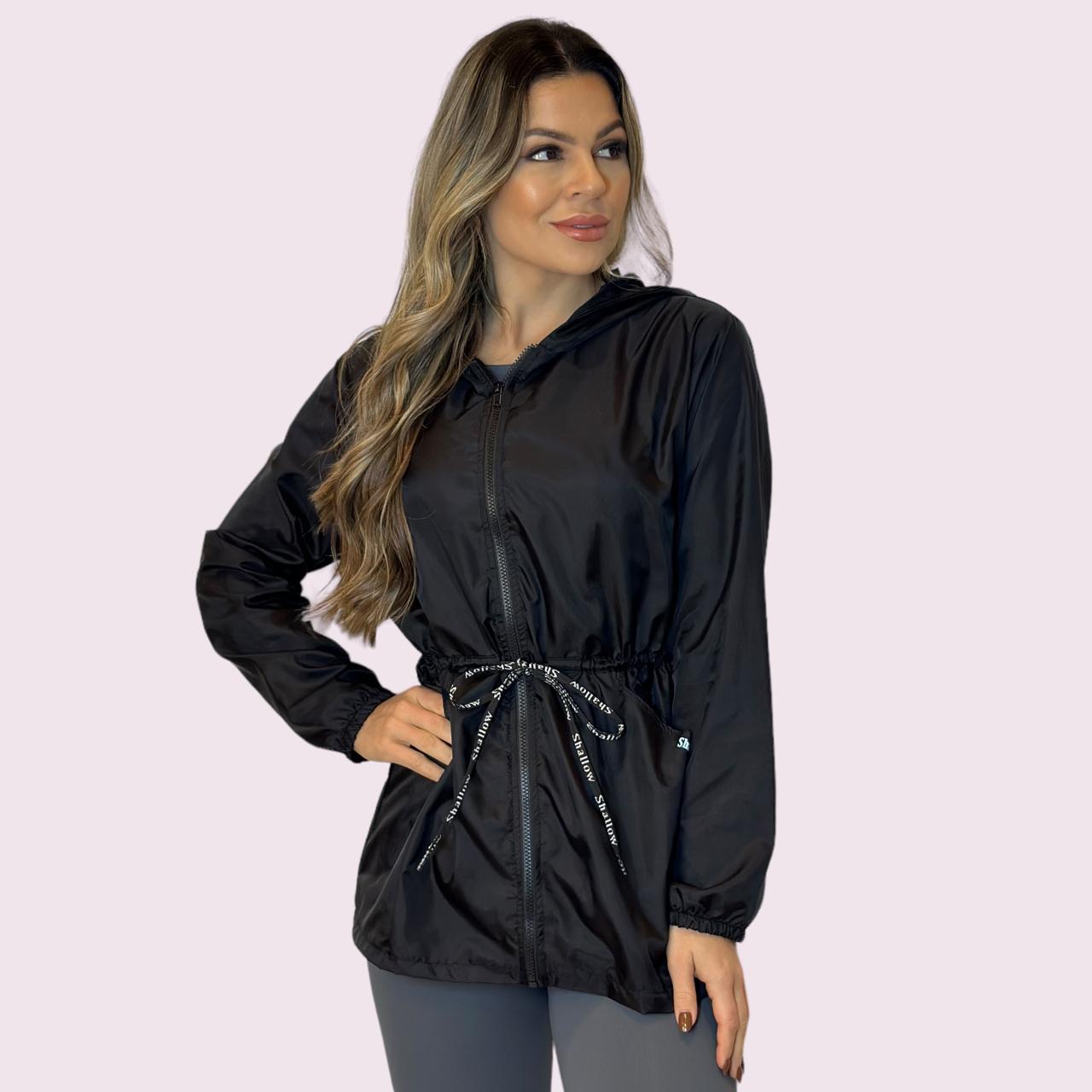 Parka Nylon Preto