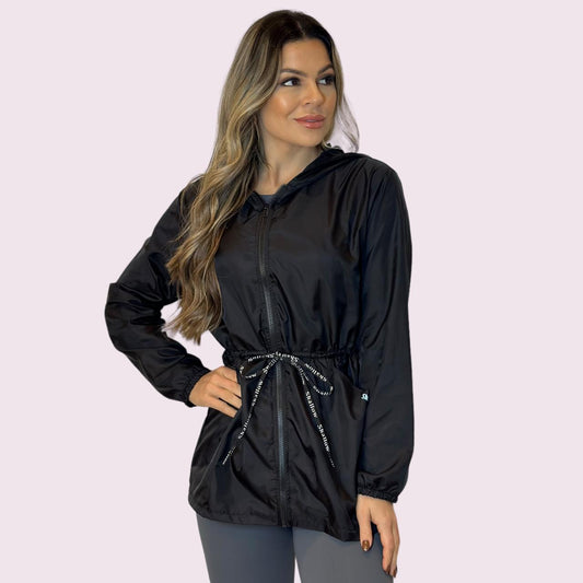 Parka Nylon Preto