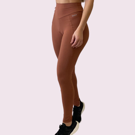 Legging Recortes Suplex Terracota