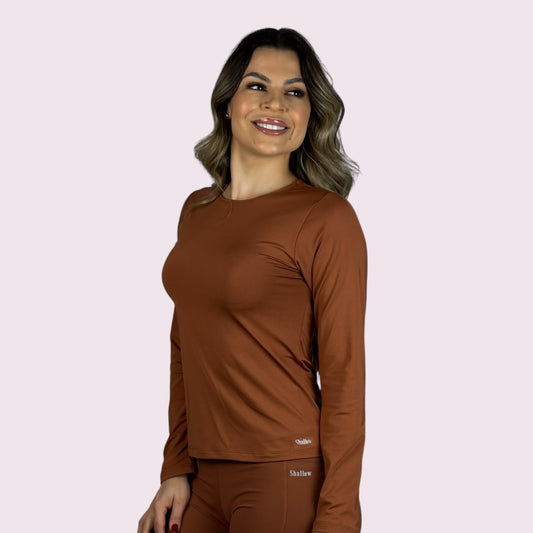 Blusa Térmica Terracota