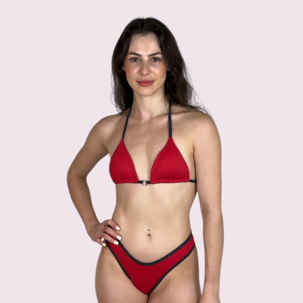 Biquíni Isla Vermelho com Grafite