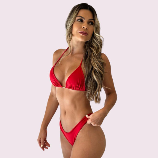 Biquíni Lusiana Vermelho