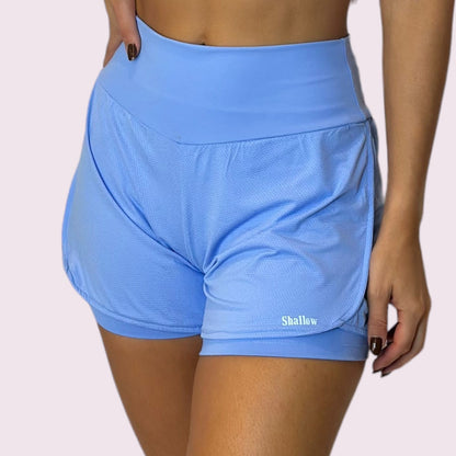 Shorts Dry Fit Azul Candy
